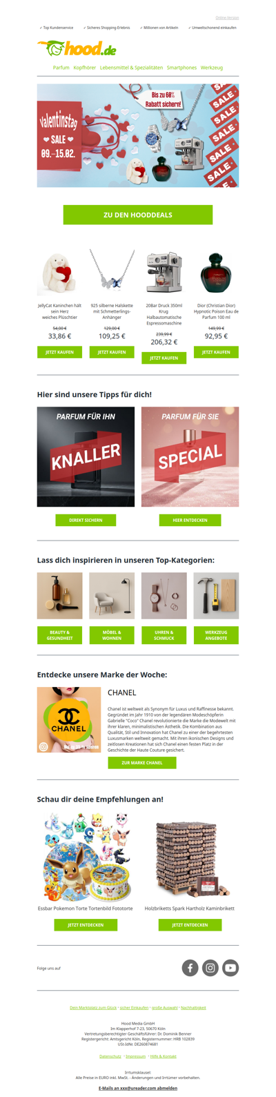 Gönn dir extra viel Liebe am Valentinstag!