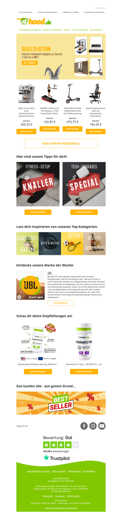 Kaffee, Sport & smarte Moves!