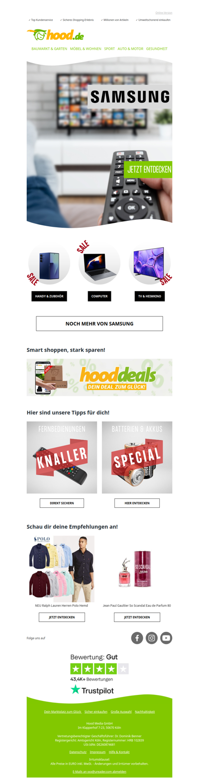 Entdecke Samsung für jeden Moment