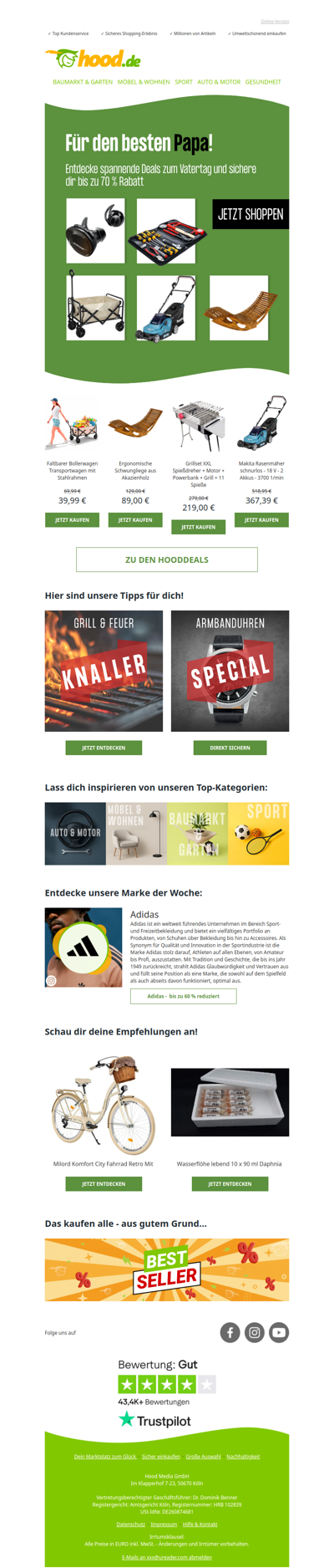 Vatertag steht vor der Tür – Zeit für dich!