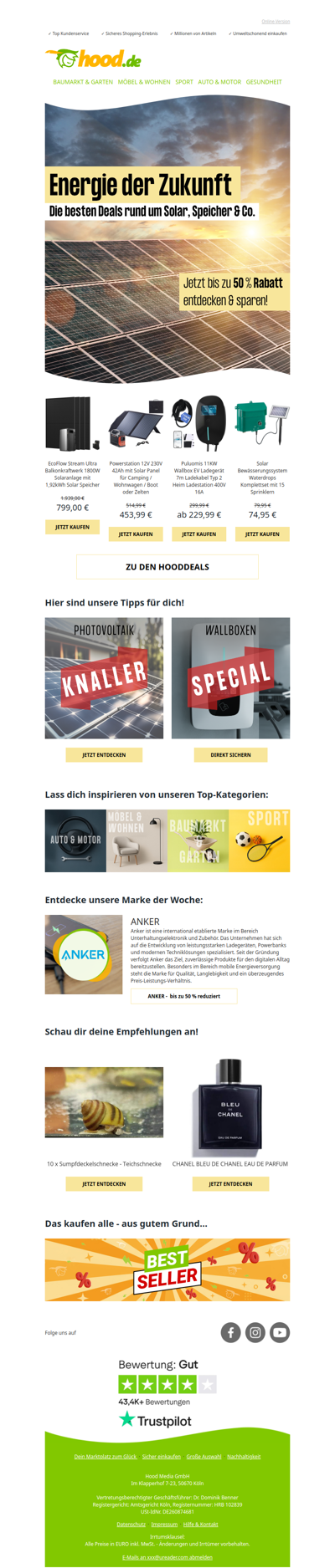Nachhaltig sparen & Sonnenenergie clever nutzen!