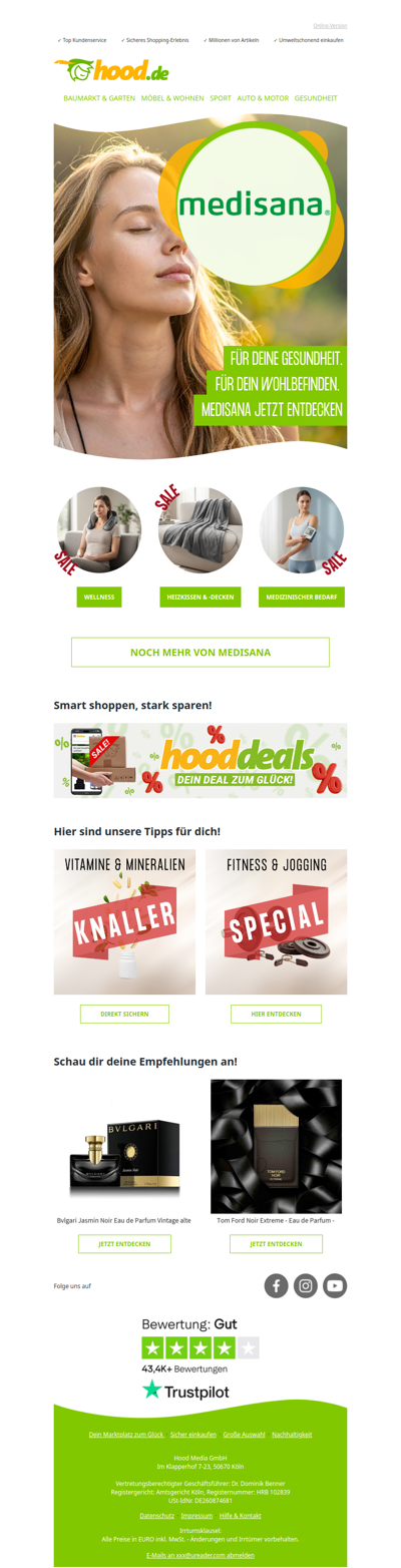 Medisana: Alles für dein Wohlbefinden