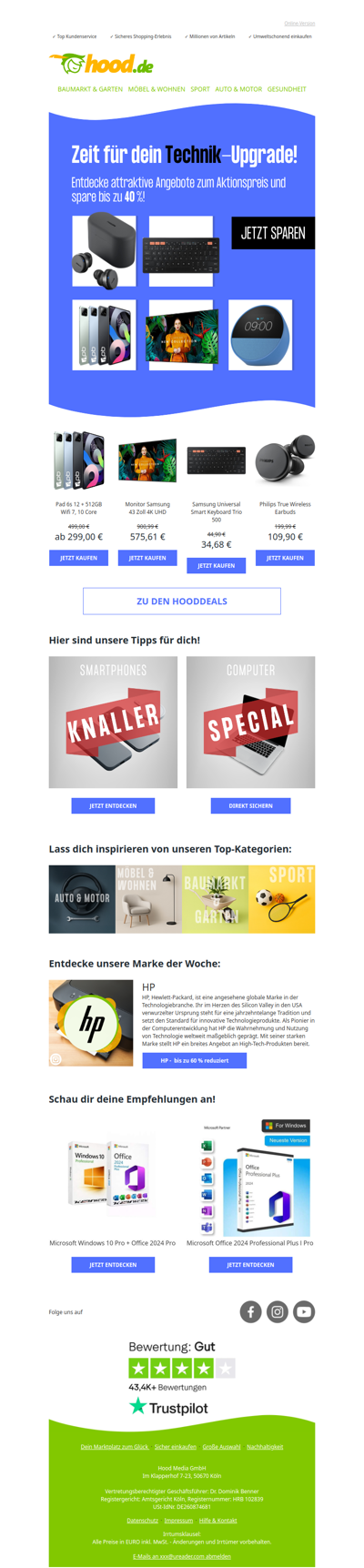 Jetzt Technik günstiger shoppen!