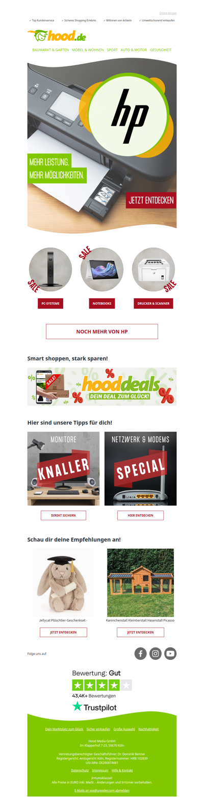 Entdecke die HP-Produktwelt