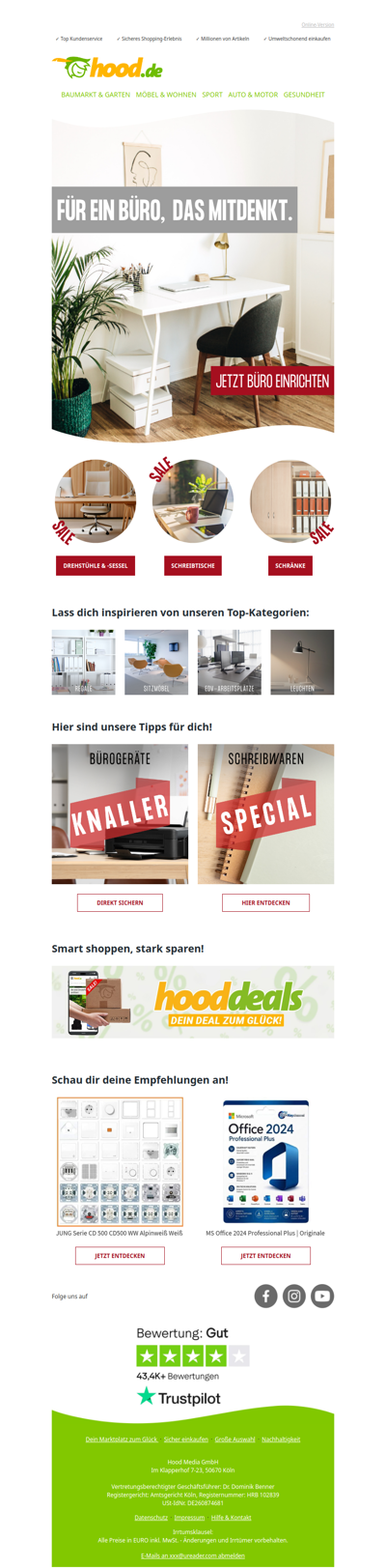 Dein Arbeitsplatz. Neu gedacht.