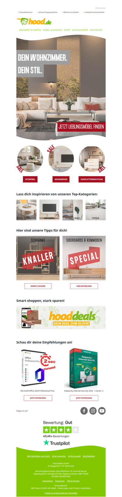 Wohnzimmer zum Wohlfühlen...