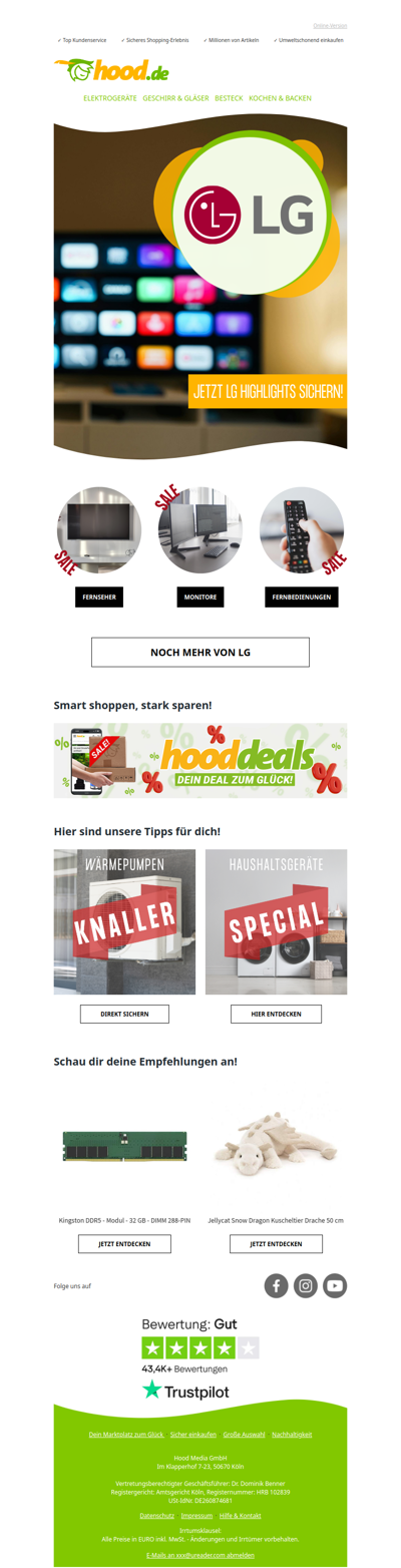LG Highlights für dein Zuhause!