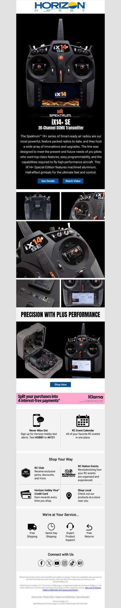 New Release from Spektrum! iX14+ SE Transmitter