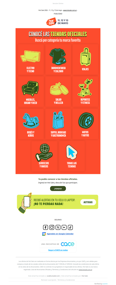 🤫Enterate de todas las marcas que se sumaron a HOT SALE🔥