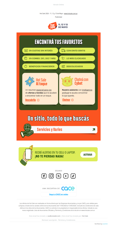 ¡No te pierdas las mejores ofertas de HOT SALE 2026! 💥🛒