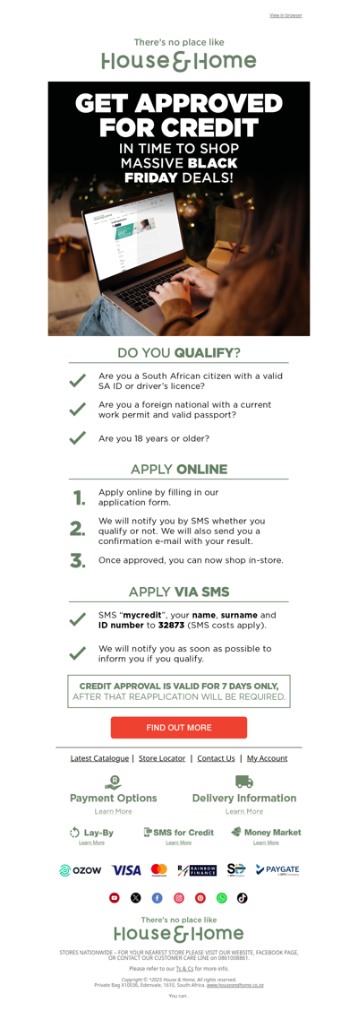 Unlock extra buying power in time for Black Friday