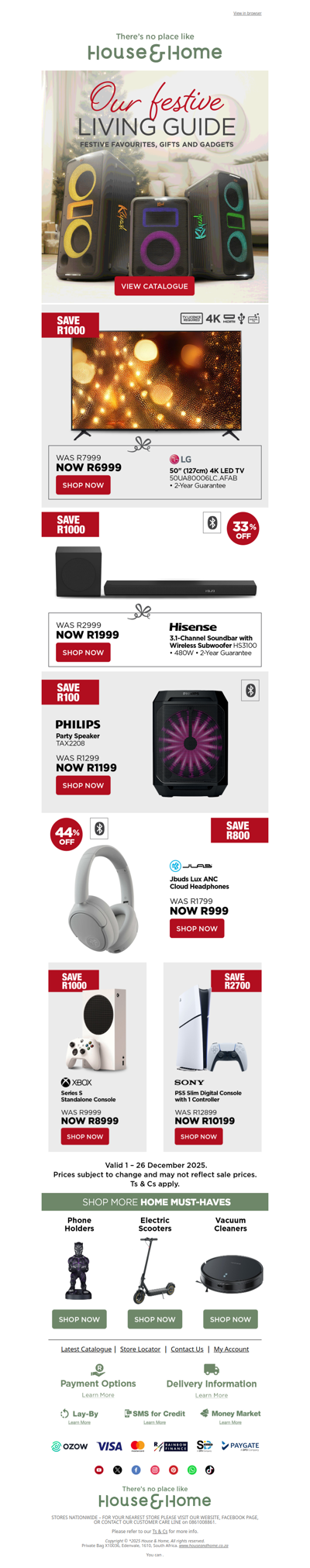 🎁 Your Festive Living Guide is Here!