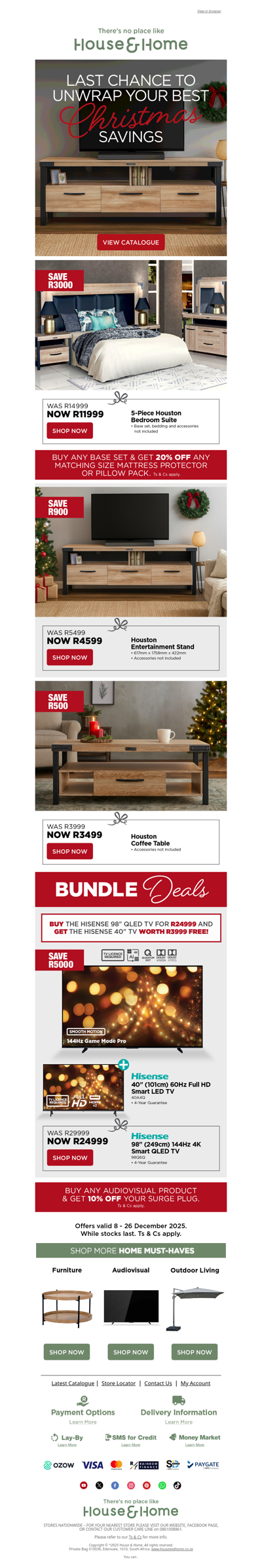 Don’t Miss Out On The Best Seasonal Savings