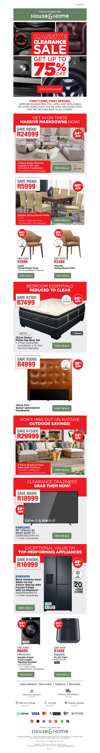 🚨 UP TO 75% OFF! Our Massive Clearance Sale is ON!