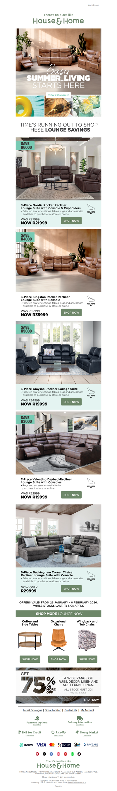 Last chance to relax & save – lounge deals ending soon!
