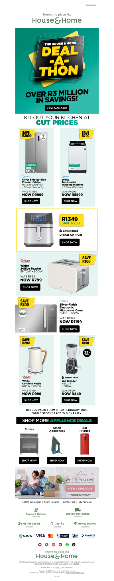 Deal-A-Thon Kitchen Deals – ACT FAST or lose out!