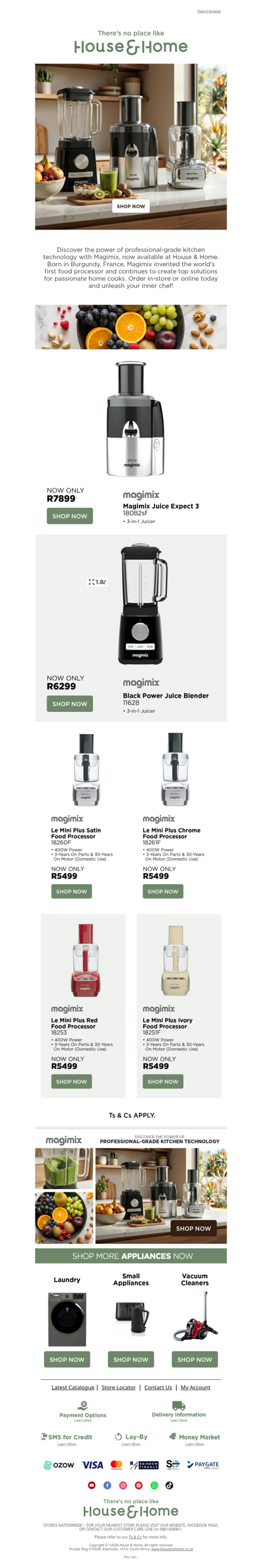 Release Your Inner Chef – Magimix Now at House & Home!