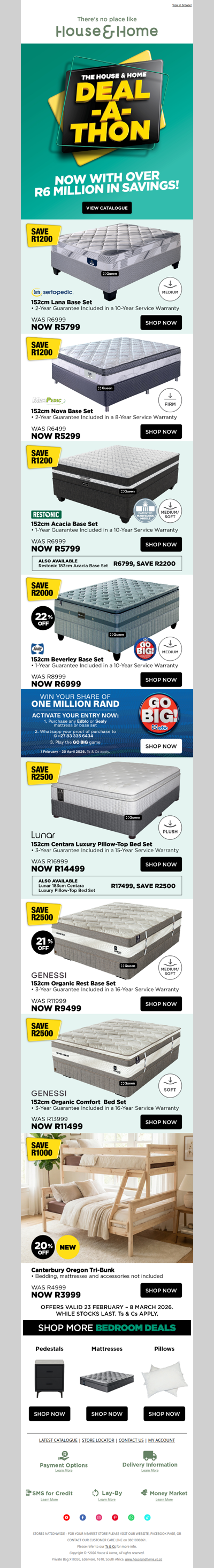 Because You Deserve the Best Rest! Up to 50% Off Beds