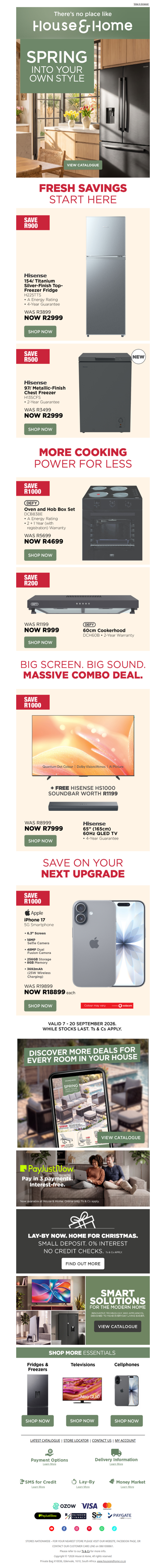 Your next upgrade just got cheaper!