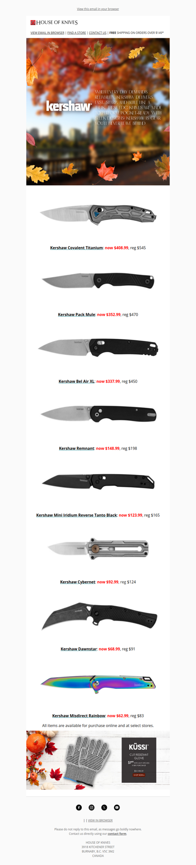 Your next favourite EDC awaits – explore Kershaw