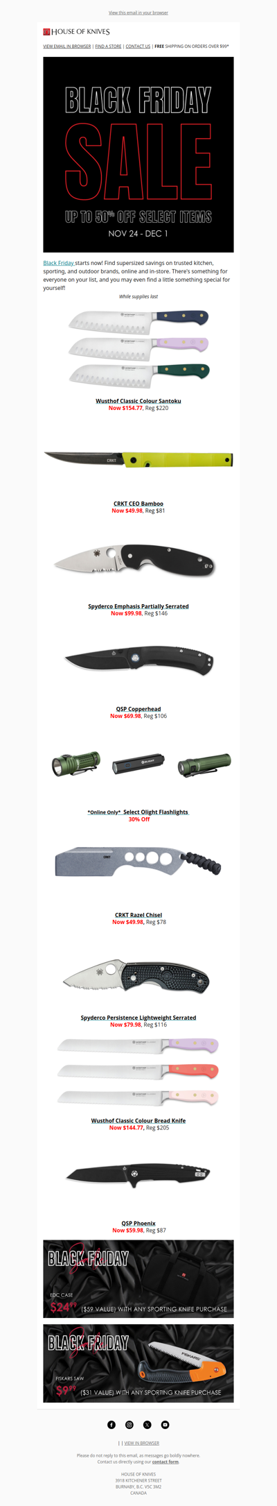 Black Friday Deals Are On Now!