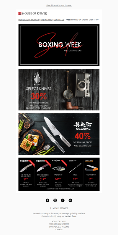 Check Out These Boxing Week Deals!