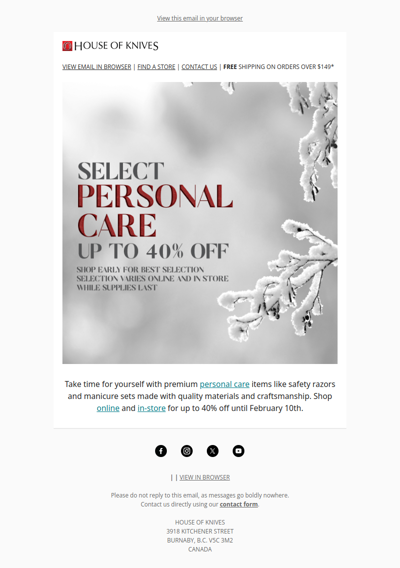 Shop Self-Care For Less