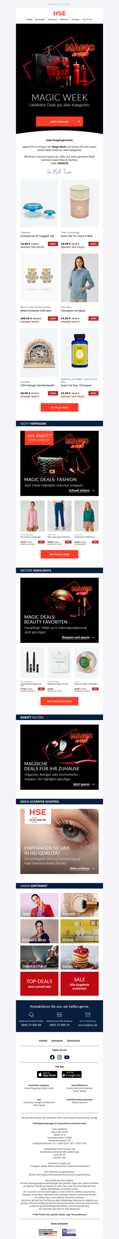 Magic Week: Wir verzaubern Preise