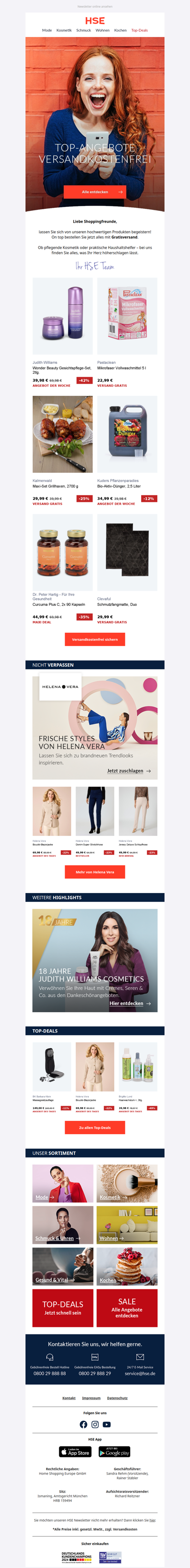 Weniger ist mehr: Shoppen Sie ohne Versandkosten