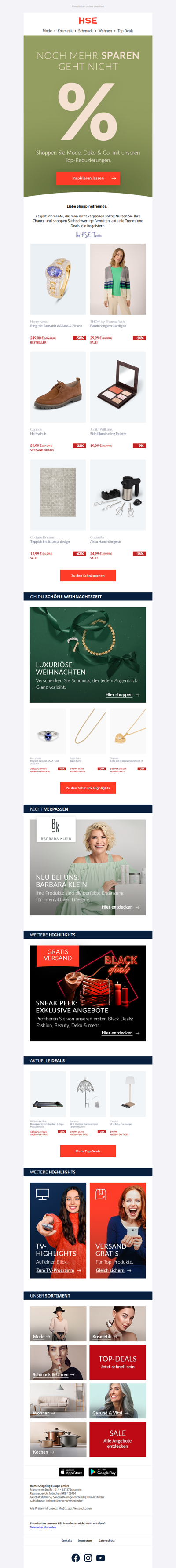 Unsere stärksten Preisnachlässe sind da