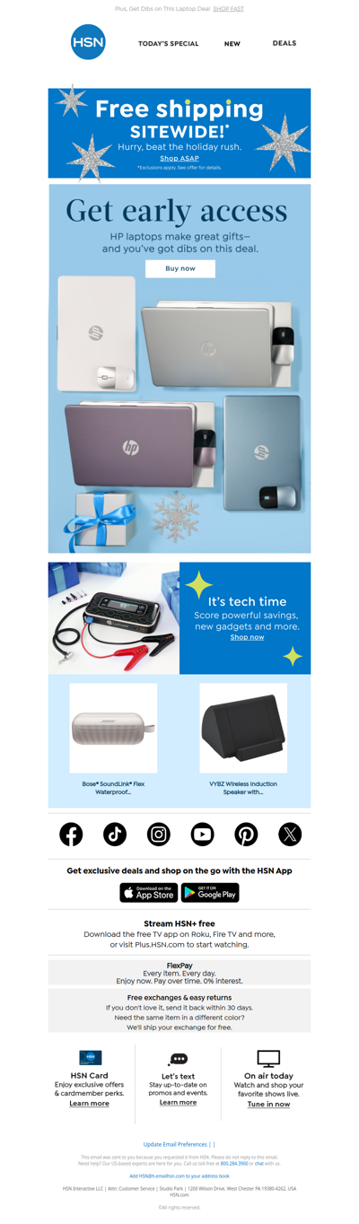 Hurry, Hurry: Everything Ships Free 🚚💨