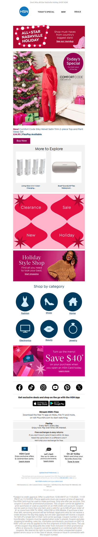 Snuggle Up & Save on Comfort Code 💤