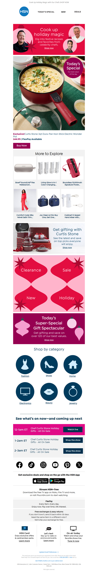 Friend, A *New* Curtis Stone Deal You’ll Dig 🍳