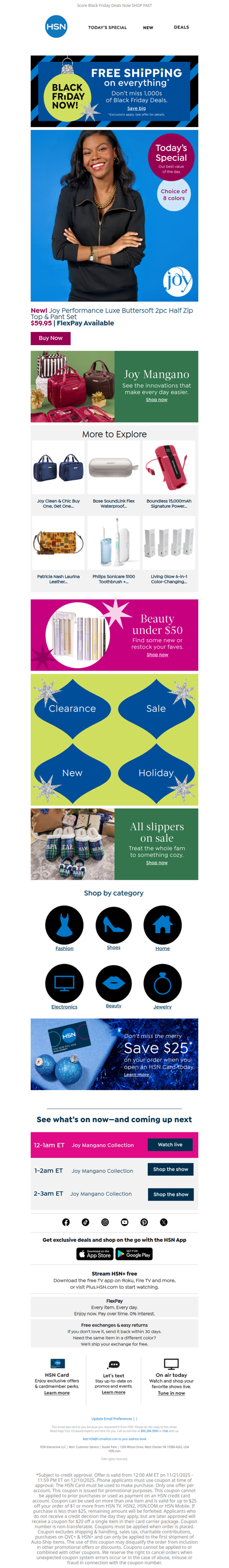 Friend, Cozy Up to Today’s Joy Mangano Deal & Get Free Shipping