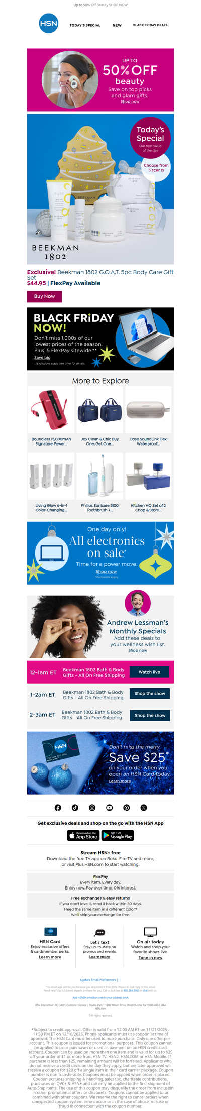 Friend, 📩 Savings Inside: Open for a Beekman 1802 Deal