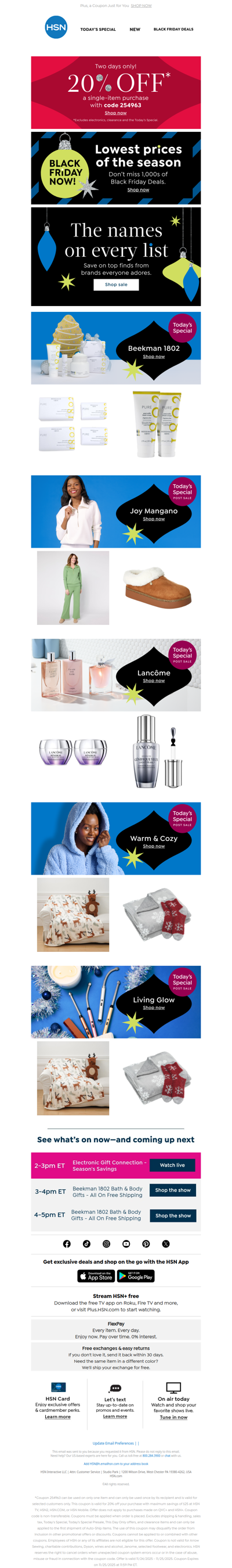 📩 Inside: Today’s Specials from Brands You Adore 💕