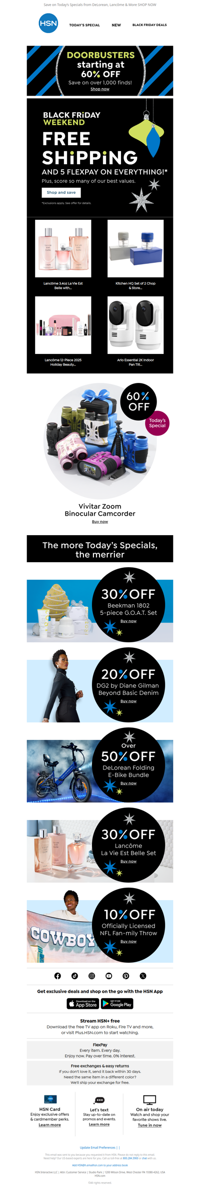 Black Friday Starts Now ➡️ Doorbusters Under $25