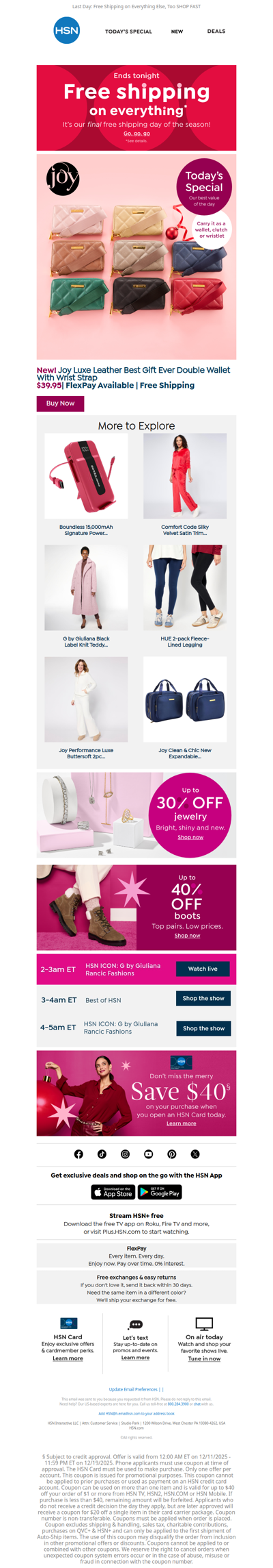Friend, Joy Mangano's Perfect Gift Ships Free