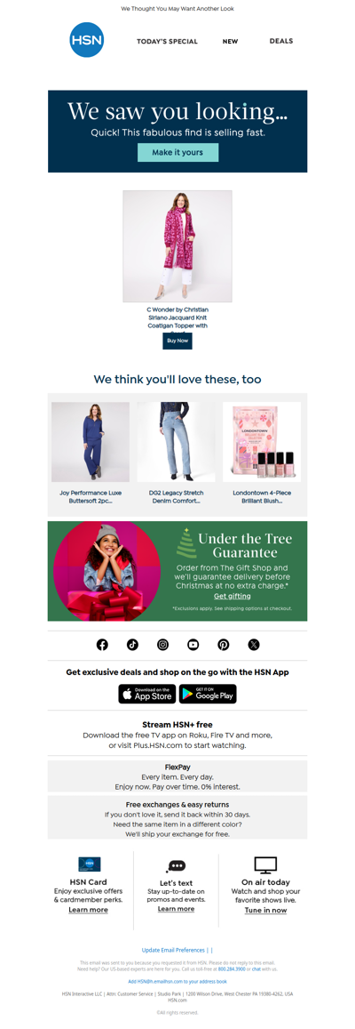 You Picked a Good One: C Wonder by Christian Siriano Jacquard Knit Coatigan Topper with Scarf