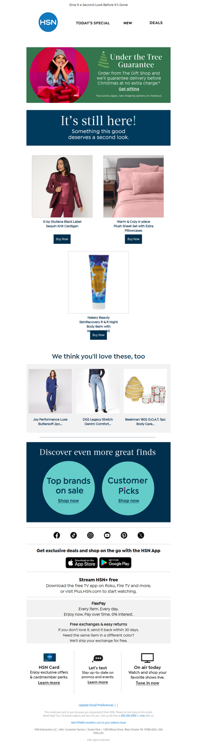 It's Still Here! G by Giuliana Black Label Sequin Knit Cardigan