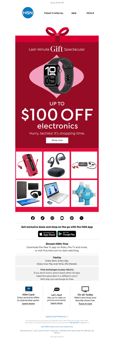 Last Minute Tech Deals