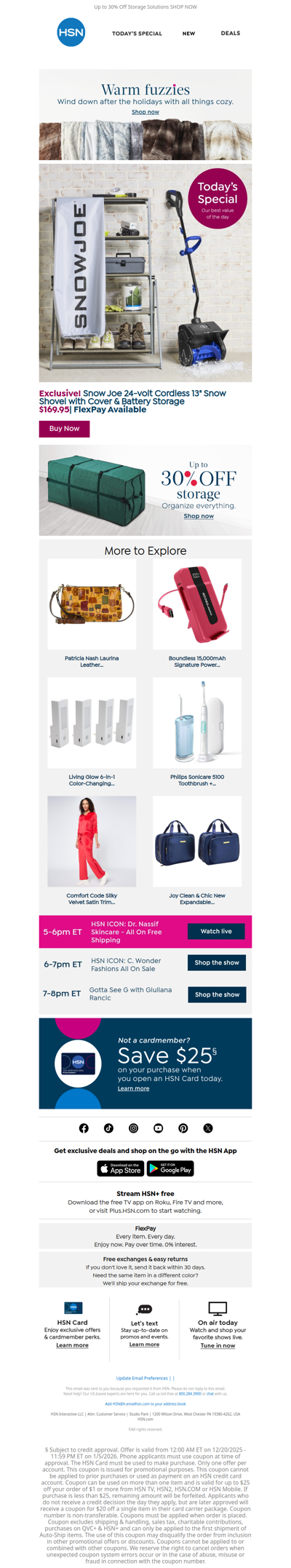 Friend, Meet *the* Winter Storm MVP: Snow Joe ❄️