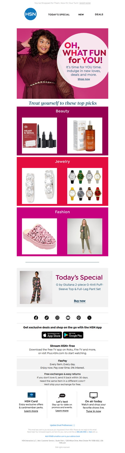 Oh, What Fun for You 💝