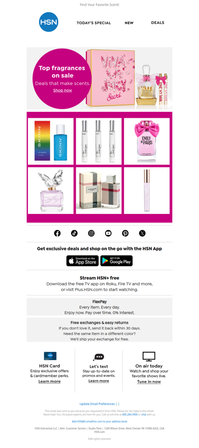 Treat Yourself with Select Fragrance on Sale