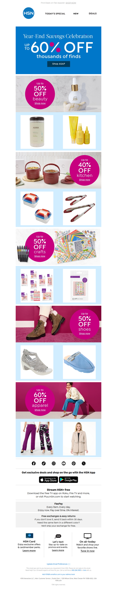 Up to 60% Off 🎊 Year-End Savings