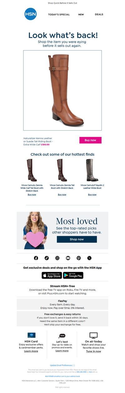 Lucky You, It's Back! Naturalizer Kenna Leather or Suede...