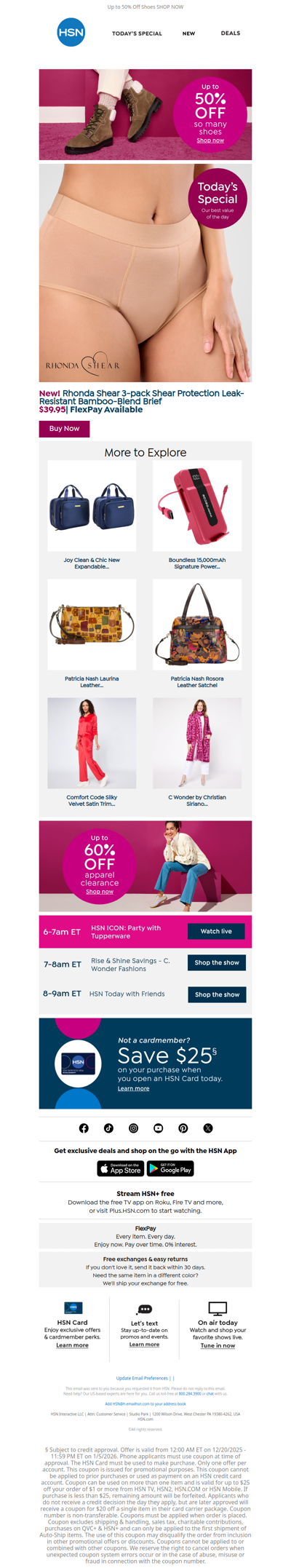 Friend, Save on Feel-Good ‘Fits from Rhonda Shear ✨