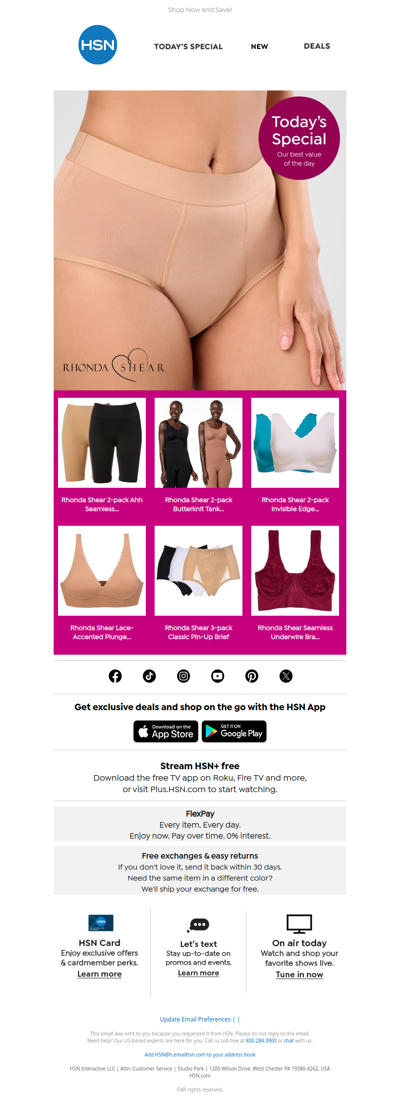 Feel-Good ‘Fits from Rhonda Shear