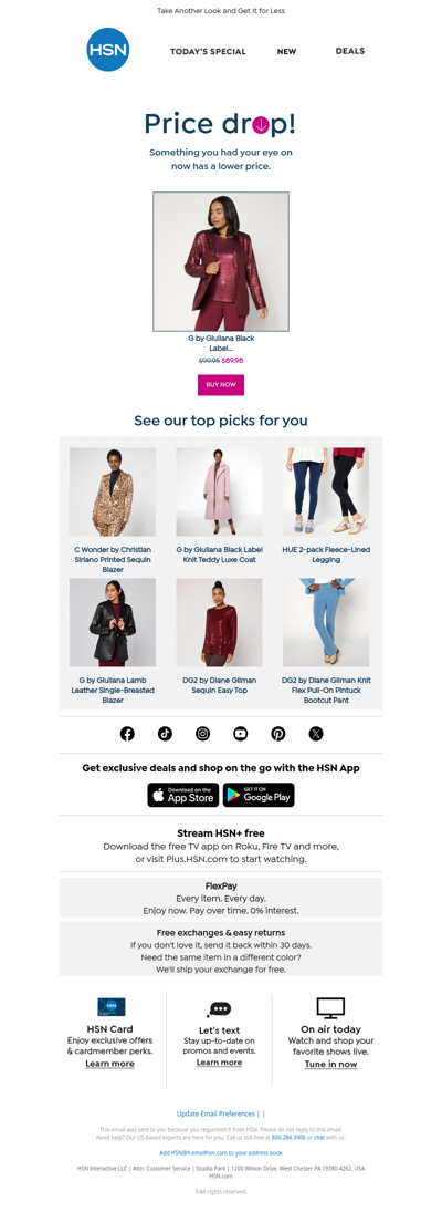 Price Drop! G by Giuliana Black Label Sequin Knit Cardigan