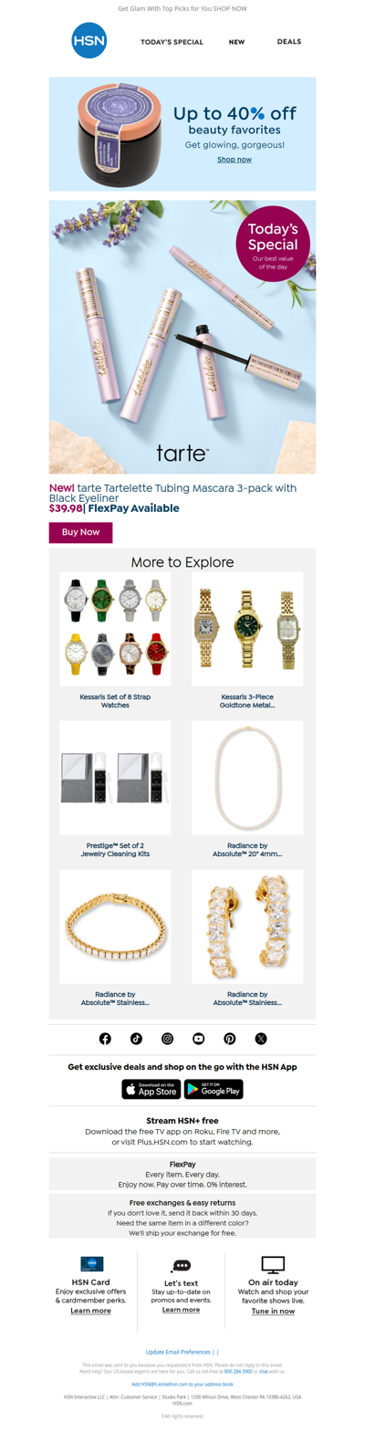 All Eyes Are on This tarte Deal 👀